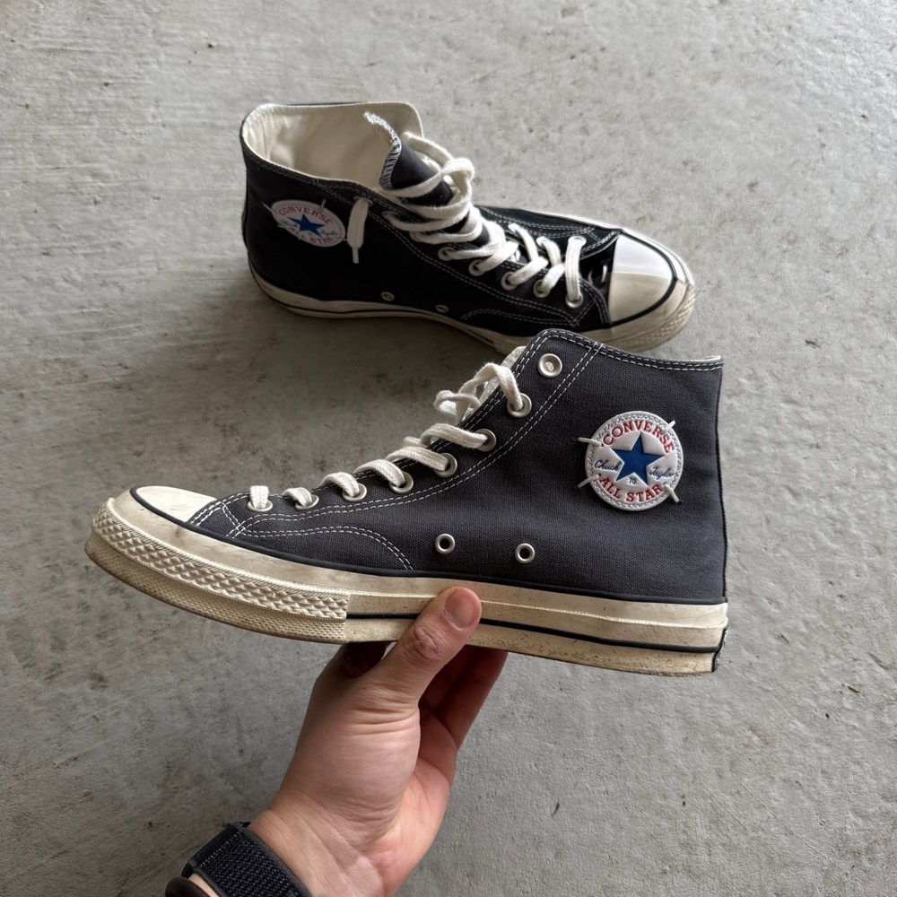 Converse Chuck 70 High Tops – Yin Yang Split Design (As Pictured) - Picture 3 of 10